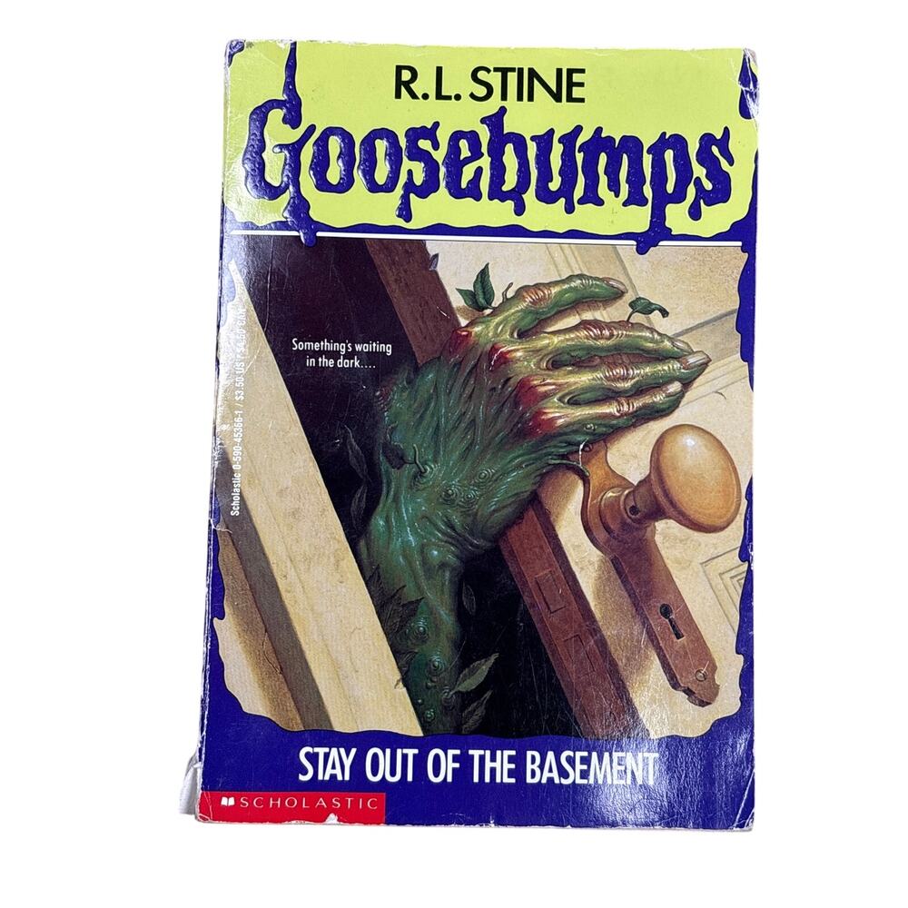 Goosebumps 2 Stay out of the basement by R.L Stine 1st edition 20th print